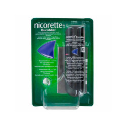Nicorette bucomist 1 mg/pulsacion solucion para pulverizacion bucal 1 envase 13,2 ml 150 dosis