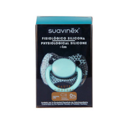 Chupete Silicona T Suavinex Premium Fisiologico +4 M