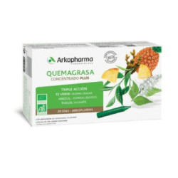 Arkofluido Quemagrasa 20 Ampollas