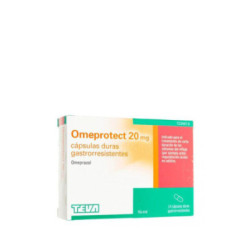 Omeprotect 20 mg 14 capsulas gastrorresistentes blister