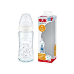 Biberon Nuk Plastico 0-6 Meses 300Ml.